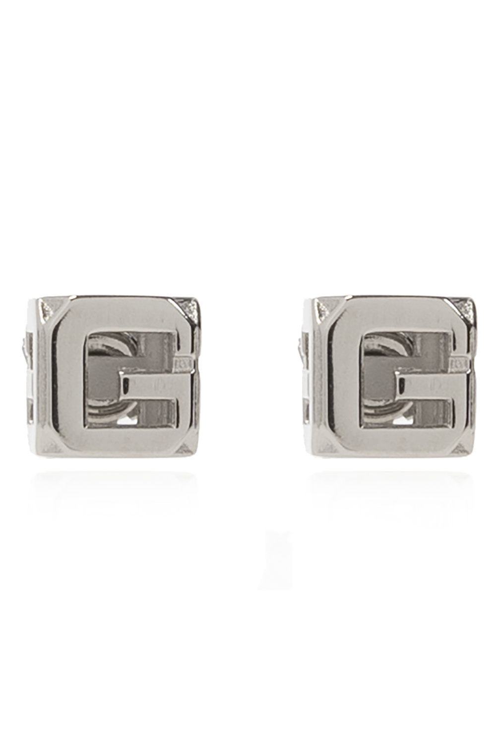 VIP【関税送料無料】希少 GIVENCHY SILVER BRASS EARRINGS Givenchy Silver Brass Earrings | italist